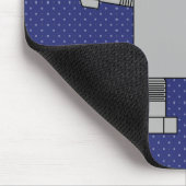 Tapis De Souris Texte Robot de flux (Coin)