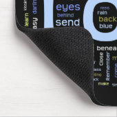 Tapis De Souris Textes Mousepad (Coin)