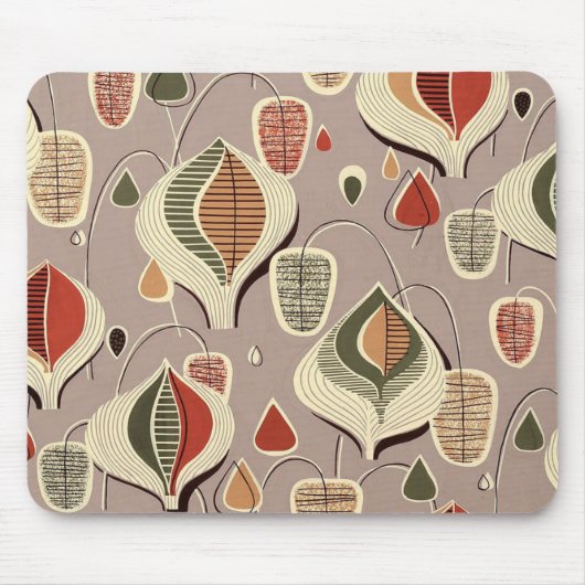 Tapis De Souris textile des années 1950 (Devant)