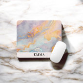 Tapis De Souris Texture Abstraite de Pierre d'Opale