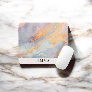 Tapis De Souris Texture Abstraite de Pierre d'Opale