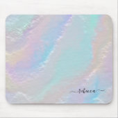 Tapis De Souris Texture arc-en-ciel Abstraite (Devant)