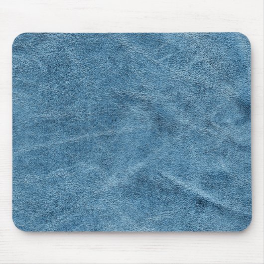 Tapis De Souris Texture bleue de suède (Devant)