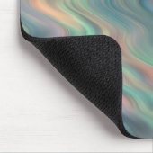 Tapis De Souris Texture bleue Iris Wavy (Coin)