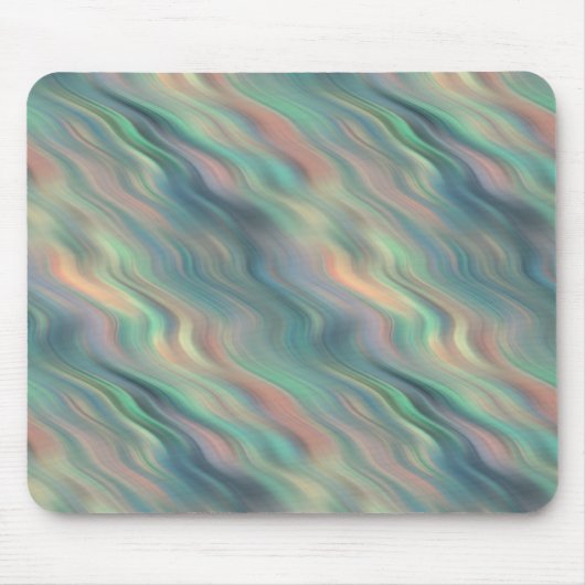 Tapis De Souris Texture bleue Iris Wavy (Devant)