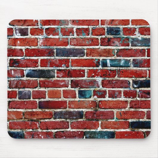 Tapis De Souris Texture Cool de mur de briques (Devant)