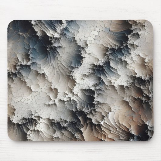Tapis De Souris Texture Crackle Abstrait (Devant)