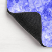 Tapis De Souris Texture croûtée bleue (Coin)
