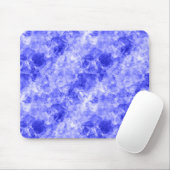Tapis De Souris Texture croûtée bleue (Avec souris)
