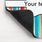 Tapis De Souris Texture d'aquarelles (Coin)