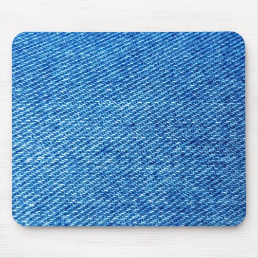 Tapis De Souris Texture de Denim bleu (Devant)