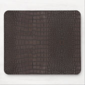 Tapis De Souris Texture de l'alligator Brown (Devant)