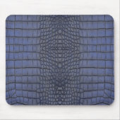 Tapis De Souris Texture de l'alligator de cobalt (Devant)