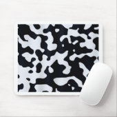 Tapis De Souris Texture de manteau de vache (Avec souris)