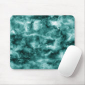 Tapis De Souris Texture de marbre vert-foncé (Avec souris)