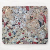 Tapis De Souris Texture de pierre de pudding (Devant)