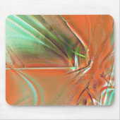 Tapis De Souris Texture digitale orange très rugueuse, teinte viei (Devant)