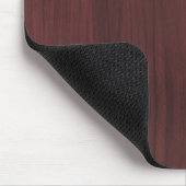 Tapis De Souris Texture en bois d'acajou (Coin)