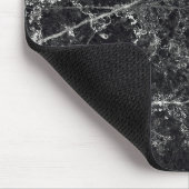 Tapis De Souris Texture en marbre noir (Coin)