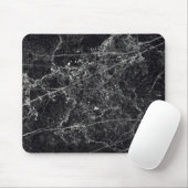Tapis De Souris Texture en marbre noir (Avec souris)