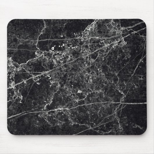 Tapis De Souris Texture en marbre noir (Devant)