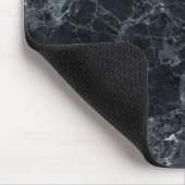 Tapis De Souris Texture en marbre noir (Coin)