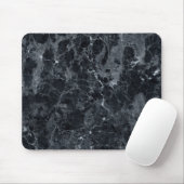 Tapis De Souris Texture en marbre noir (Avec souris)