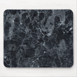 Tapis De Souris Texture en marbre noir