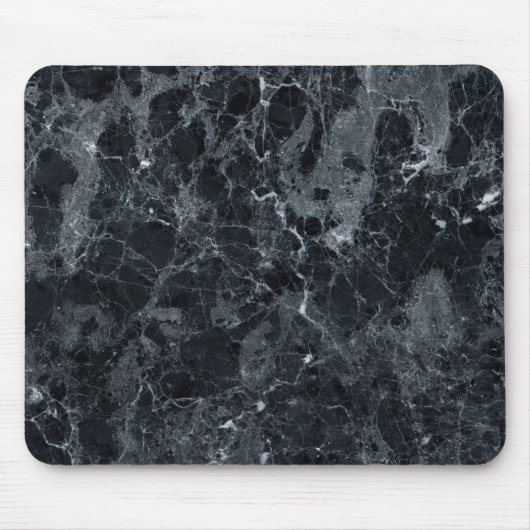 Tapis De Souris Texture en marbre noir (Devant)