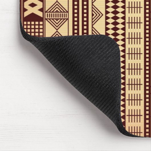 Tapis De Souris Texture ethnique Brown (Coin)