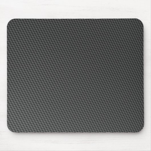 Tapis De Souris texture faite sur commande de fibre de carbone (Devant)