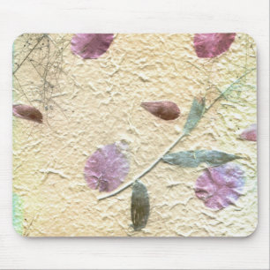 Tapis De Souris Texture Floral Abstrait