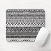 Tapis De Souris Texture noire et blanche (Avec souris)