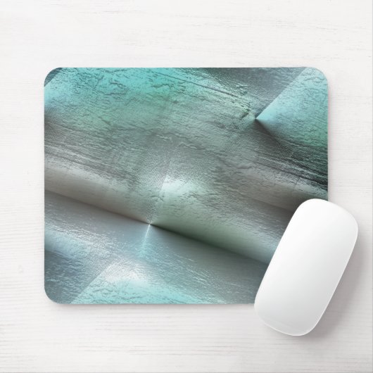 Tapis De Souris Texture rocheuse gris cyan souple avec détails num (Avec souris)