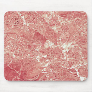 Tapis De Souris Texture rose en marbre d'or