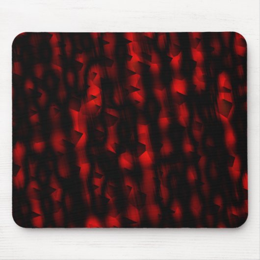 Tapis De Souris Texture rouge et noire (Devant)