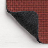 Tapis De Souris Texture rouge foncé (Coin)