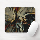 Tapis De Souris texture satinée foncée grattée tissu virtuel grond (Avec souris)