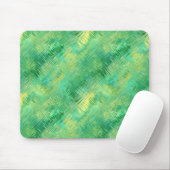 Tapis De Souris Texture verre vert émeraude (Avec souris)