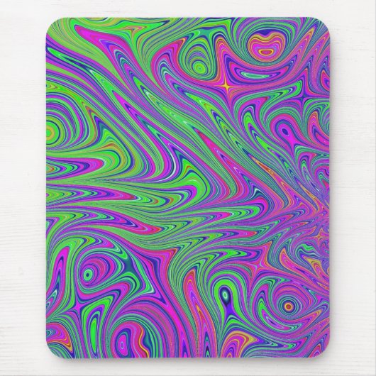 Tapis De Souris textures psychodeliques (Devant)