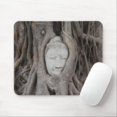 Tapis De Souris Thaïlande Chef de Bouddha entouré d'arbres (Avec souris)
