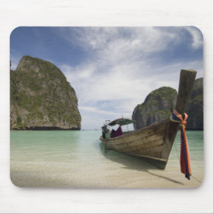Tapis De Souris Thaïlande, île de Phi Phi Lay, baie de Maya.