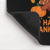 Tapis De Souris Thankful Grateful Blessed Turkey (Coin)