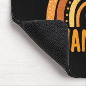 Tapis De Souris Thanksgiving Arc-en-ciel Thanksgiving automne sais (Coin)