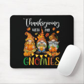 Tapis De Souris Thanksgiving Avec Mes Gnomies Automne Vibes (Avec souris)