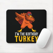 Tapis De Souris Thanksgiving Birthday Funny Bday Born On Thanksgiv (Avec souris)