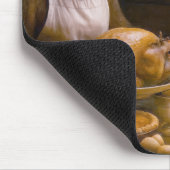 Tapis De Souris Thanksgiving Day Turkey Dinner With Wildlife (Coin)