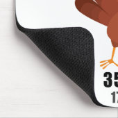 Tapis De Souris Thanksgiving Humor Funny Turkey Joke (Coin)