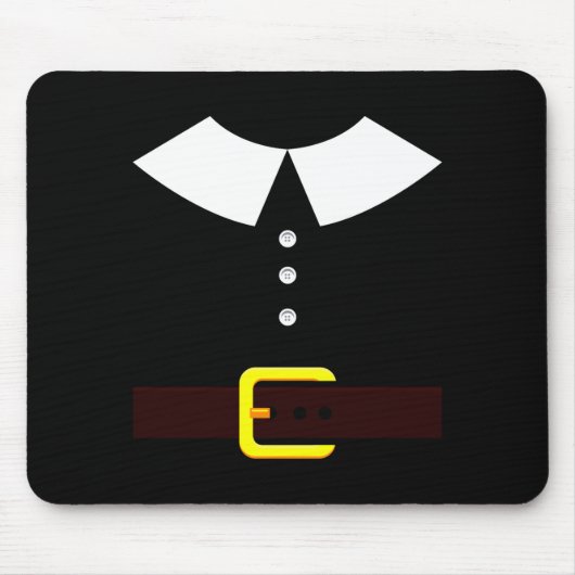 Tapis De Souris Thanksgiving Lgrim Shirt - New World Lgrim Costume (Devant)