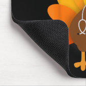 Tapis De Souris Thanksgiving Scrub Tops Femmes Turquie Infirmière  (Coin)